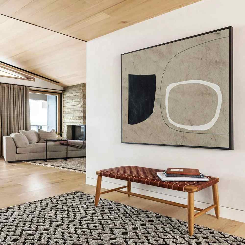 Artistic Extensive Acrylic Spaces Abstract Canvas Wall Art L87DW wall art